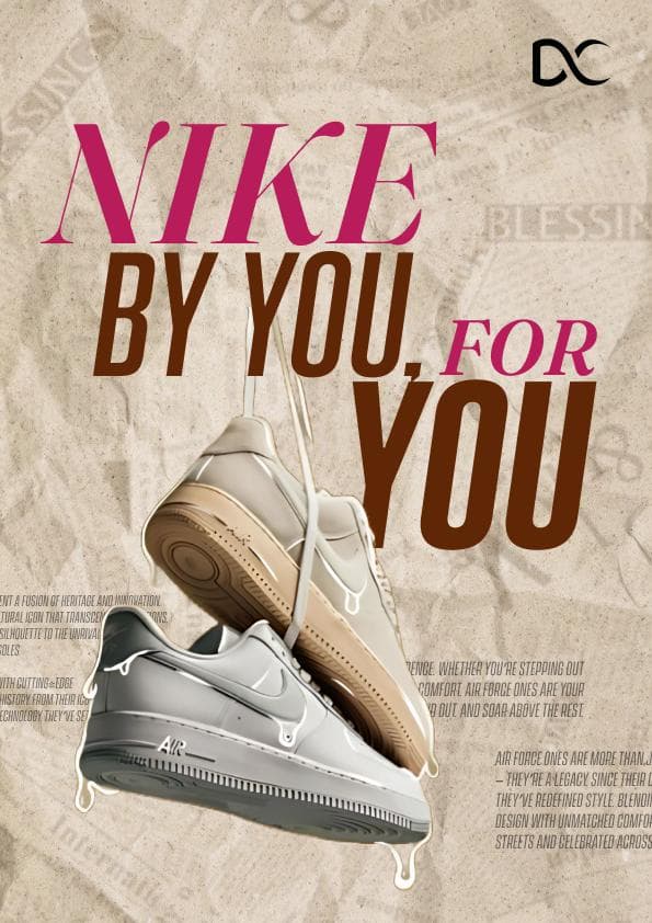 Nike for you, By you poster