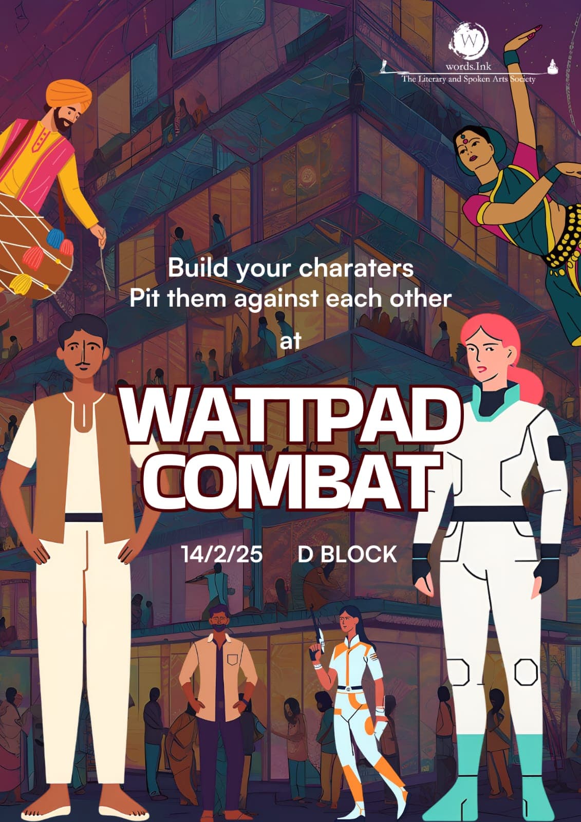 Wattpad combat poster